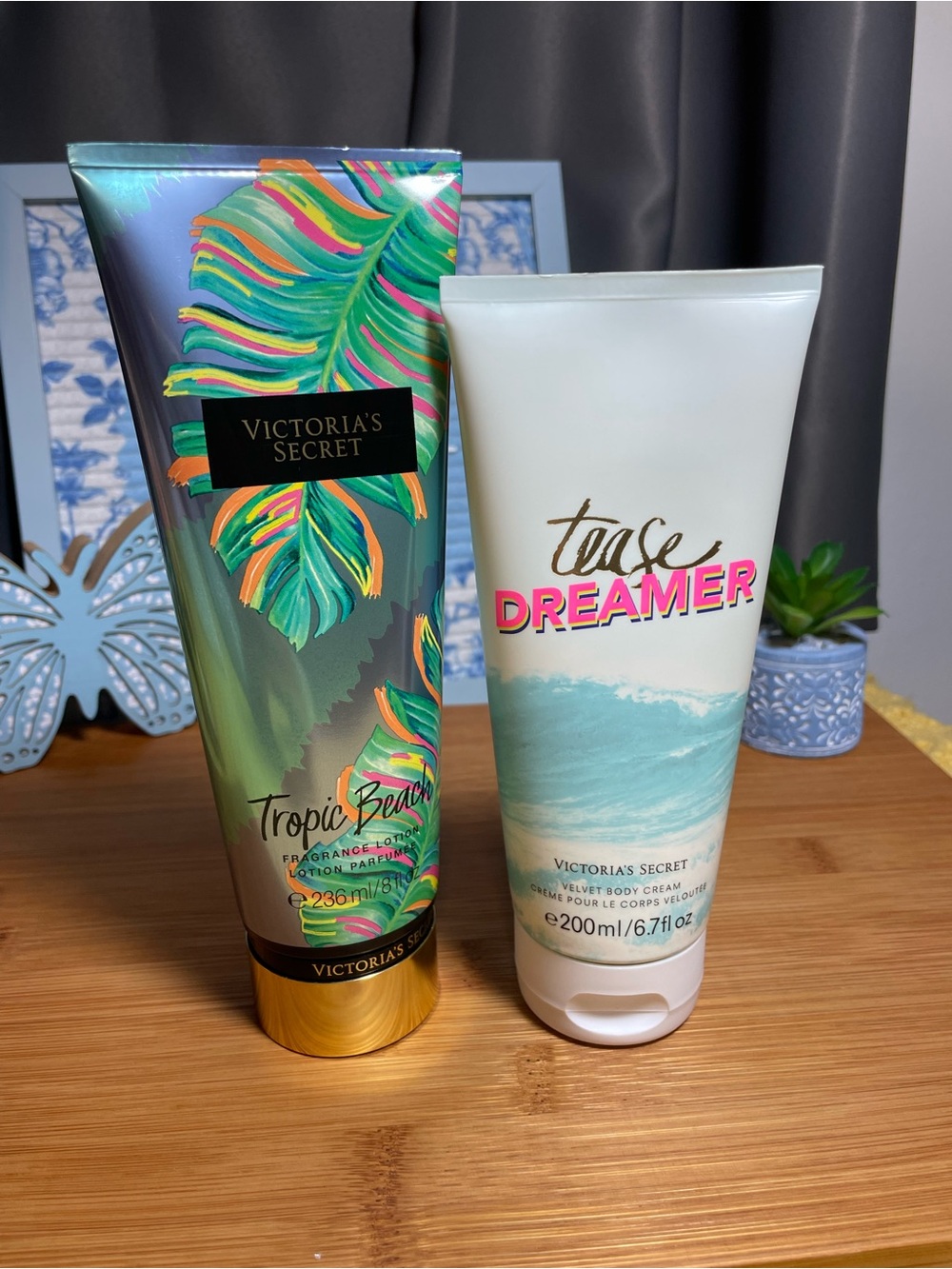 Bundle of Victoria's Secret Lotions Tease Dreamer & Tropic Beach